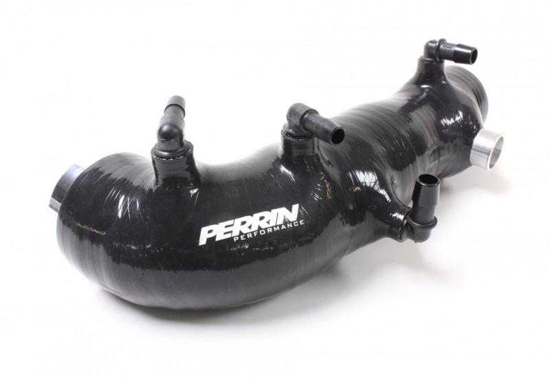 Subaru WRX STI Performance Air Intake - Perrin Performance - Turbo Inlet Hose - Black - `04-`21